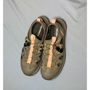 Merrell Women’s Gray Taupe Hiking Fisherman Sandals, US Sz 8 New!